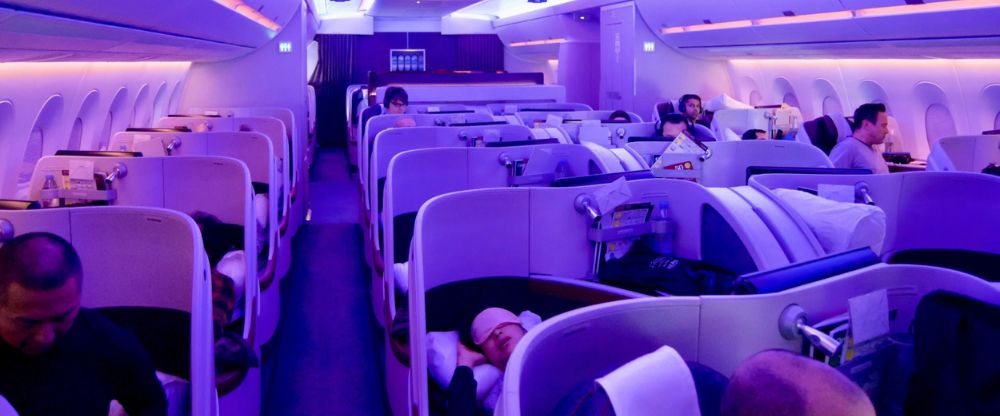 Qatar Airways A350 Business Class